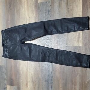 J brand Leenah caiman black skinny jeans